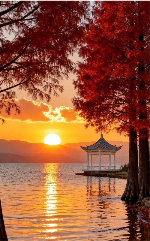 封面示例图-大理晚景